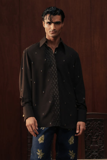 Aarna  Hand Embellished Shirt